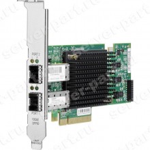 Сетевой Адаптер HP (Emulex) Dual Port 10GbE Server Adapter 2xSFP+ 2x10Гбит/сек Fibre Channel HBA LP PCI-E8x(614201-001)